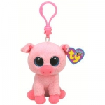 Corky Boo Clip - Schwein - Beanie Boos - Schlüsselanhänger 8,5cm 