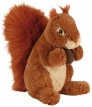 Eichhörnchen Plüschtier - hellbraun - 25cm 