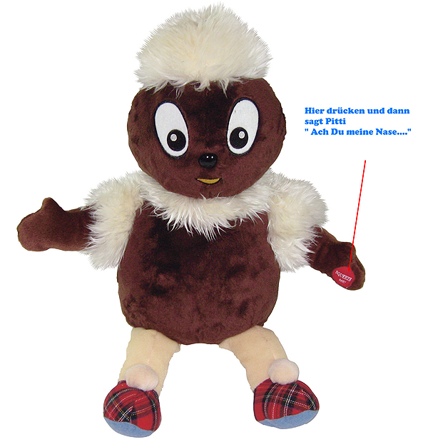 QuatschPlatschPittiplatsch Plüschtier mit Sound 30cm Kuscheltiere