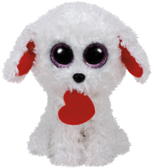 Honey Bun - Hund mit Herz - Beanie Boos - Plüschtier 15cm 