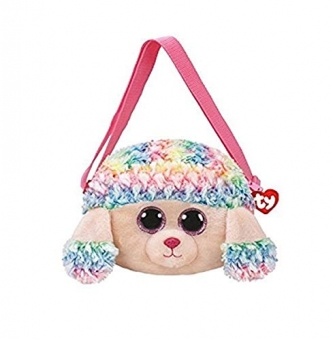 Gear Puddel, Hund Rainbow, Schultertasche, braun 