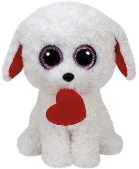 Hund Honey Bun - Hund mit Herz - Beanie Boos - Plüschtier 24cm 