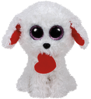 Honey Bun - Hund mit Herz - Beanie Boos - Plüschtier 15cm 