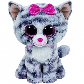 Kiki - Katze mit Schleife - Beanie Boos - Plüschtier 15cm 