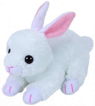 Cotton - Hase weiß - Beanie Babies - Plüschtier 15cm 